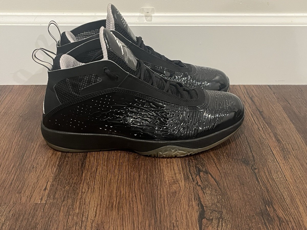 Nike Sneakers Air Jordan Mens 11 Black Out Black Charcoal 436771-001 Nike Sneakers Air Jordan Mens 11 Black Out Black Charcoal  main image 3