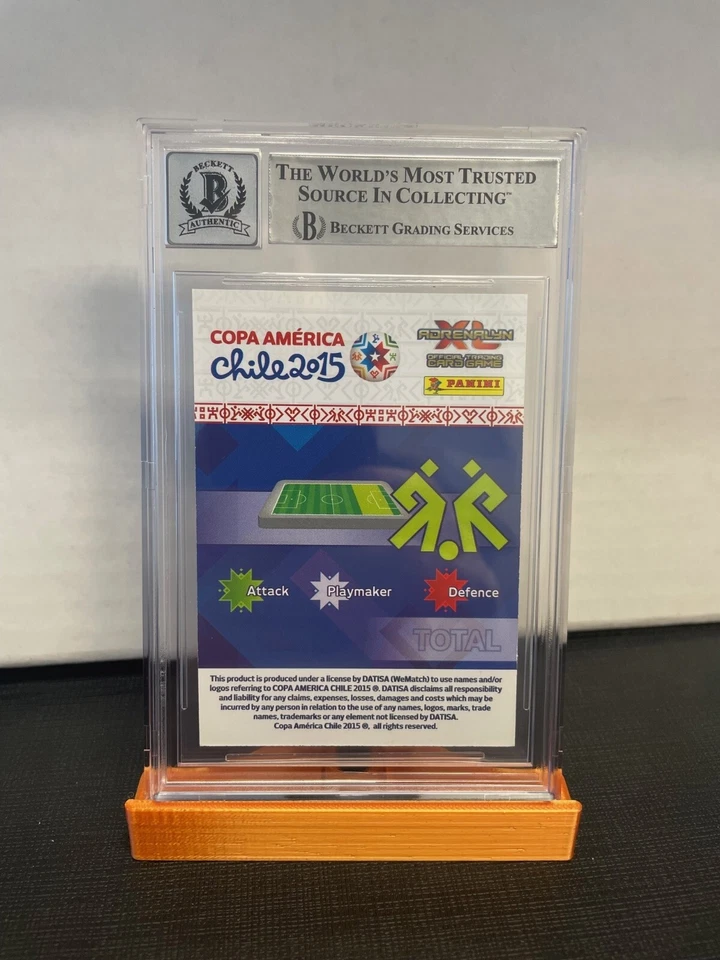 2015 ADRENALYN XL COPA AMERICA JOSEF MARTINEZ AUTO 10 BECKETT AUTHENTIC SIGNED - Image 2 of 2