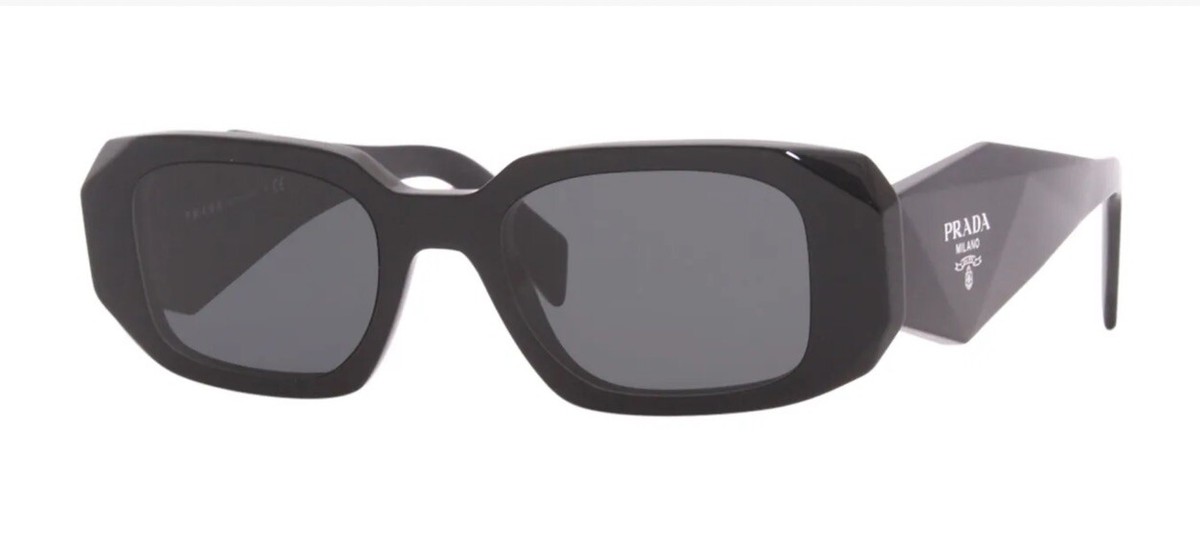 ◆PRADA◆ SPR17WF 1AB5S0 51 SPR17W-F 1AB-5S0 (51) Prada SPR 17W 1AB-5S0 Sunglasses Women's Black/Dark Grey