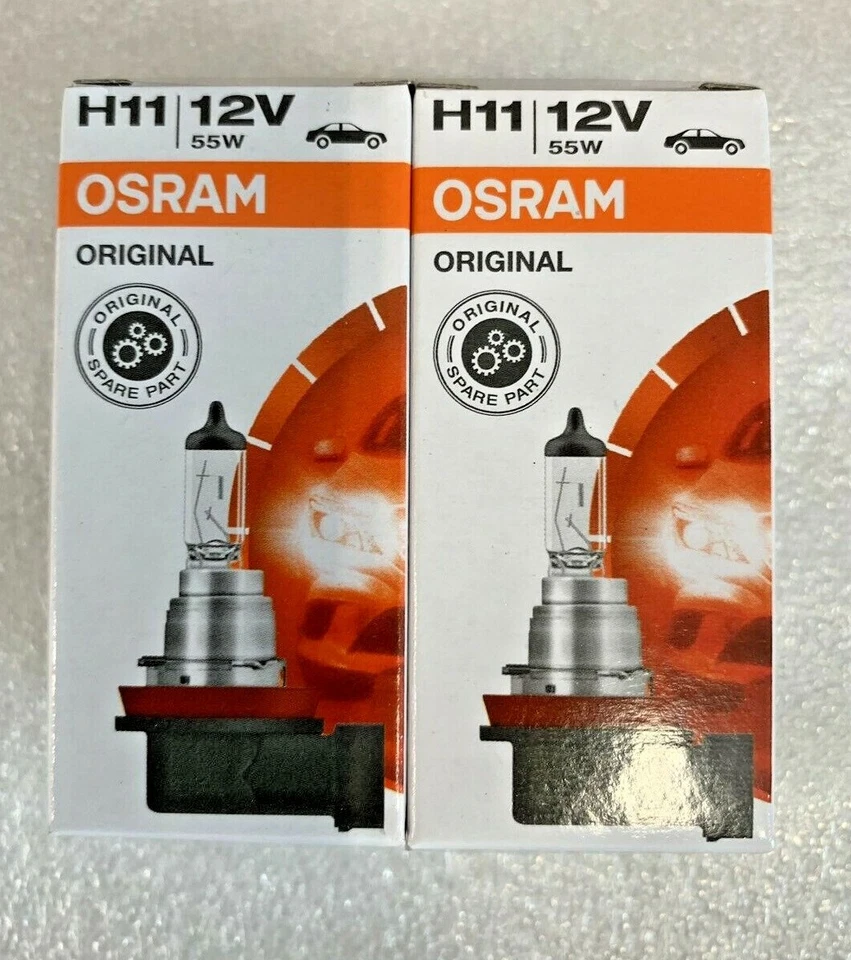 Bombilla halógena Osram Sylvania 2 piezas H11 OEM 64211L+ 12V 55W Foto 4 de 4