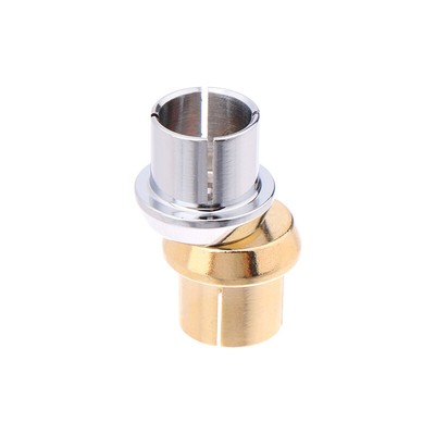 Gold plattierte Rhodium--RCA--Schutzkappe Kurzschluss--Steckdose Phono--Stecker 