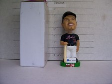2002 MIKE PIAZZA BINGHAMTON METS ROOKIE BOBBLEHEAD SGA LOOKS MINT VERY RARE !