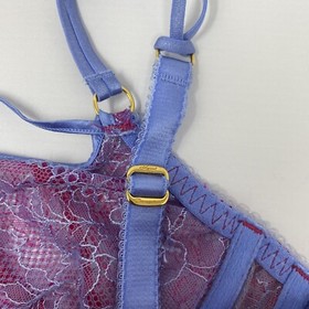 Agent Provocateur Darya Pink Blue Bra 32D NWT