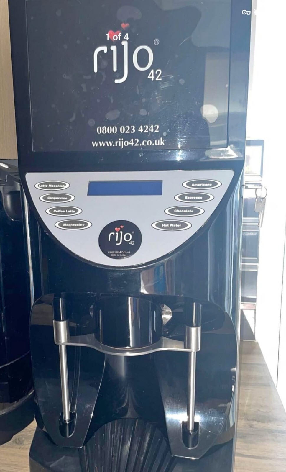 Rijo 42 Brazil bean to cup automatic commercial coffee machine eBay