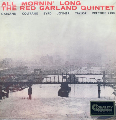 THE RED GARLAND QUINTET ''ALL MORNIN' LONG'' AP, LE, NE (#66), SO, RVG, NEW/SEALED
