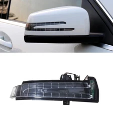 Passenger Side LED Mirror Turn Signal Blinker Light For Mercedes W204 C204 W212