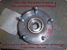 Used Front Wheel Hub fits: 2015 Chevrolet Cruze Front brake opt J67 105mm Front