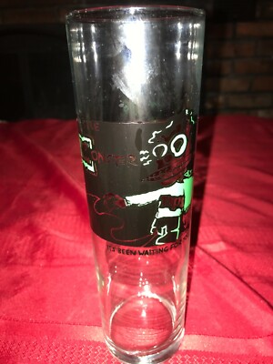 RARE LIBBEY Andy Jones TAPS Glass WRESTLE THE MONSTER IT'S BEEN WAITING FOR YOU!