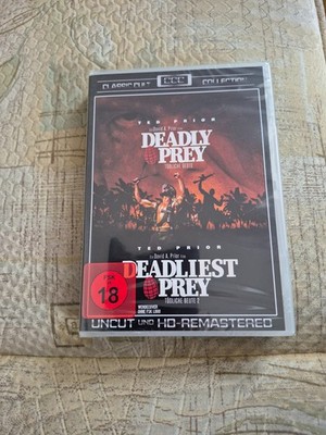 Deadly Prey 1+2 DVD - Classic Cult Collection - Uncut - Neu & OVP