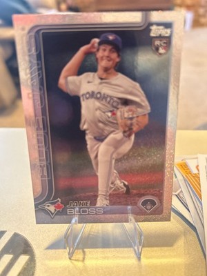 2025 Topps Jake Bloss SAND GLITTER #63! Jays! 2 Card Min! Read Description!