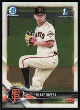 2018 Bowman Draft Chrome #BDC-80 Blake Rivera   - FREE SHIPPING