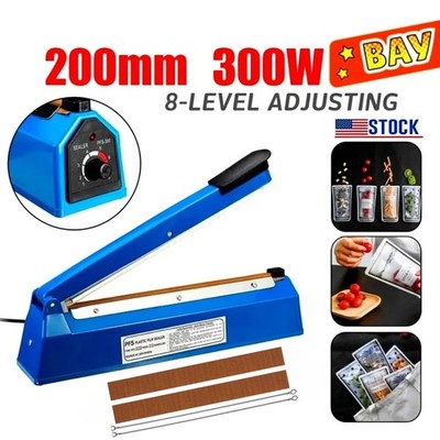 12'' ABS Hand Impulse Heat Sealer Machine Poly Bag Sealing for Plastic Bags US