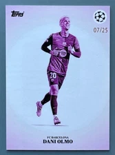 2024-25 Topps Simplicidad Dani Olmo /25 Pink