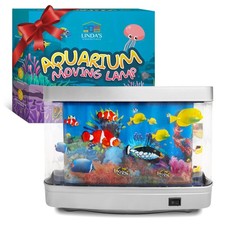 Fake Fish Tank Frutiger Aero Fish Lamp - Fake Aquarium Decorative Lamp, Artif...