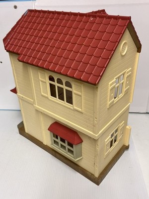 Sylvanian Families rotes Dach Landhaus zweistöckiger Abschnitt nur Epoche