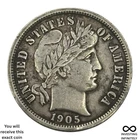 1905 O Barber Dime X-1666