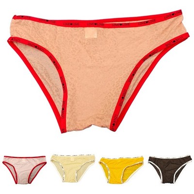 Eis Seide Höschen Jacquard Unterwäsche Herren Slips atmen Stoff klassisches Mo