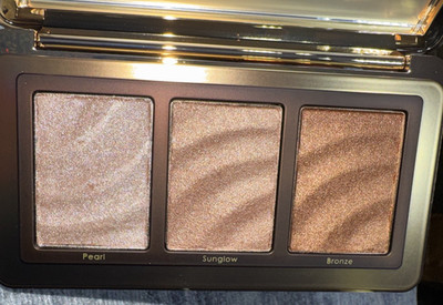 Natasha Denona Golden Highlighter Trio -Multi-Use Hybrid Glow Palette - BNIB $45