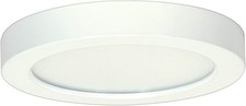 Satco 7" Flush Mount LED Dimmable Ceiling Light Lamp 2700K White 13.5W 800lm