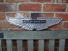 Aston Martin sign cast aluminium dealer sign large garage vac145