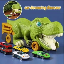 Dinosaur Toy Play Vehicle Game For Boy Car Carrier Truck Children Gift Kid