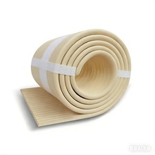W Wide Edge Protector Strip Extra Thick Baby Proofing Bumper Guard Beige White