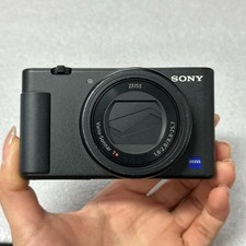 Sony ZV-1 Digital Camera 20.1MP Black Wi-Fi Bluetooth Tiltable Screen Vlogging