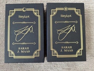 Crescent City 1 & 2 By Sarah J. Maas - Fairyloot Slipcase Edition