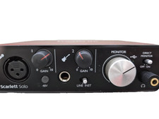 FOCUSRITE SCARLETT SOLO 2ND GEN USB AUDIO INTERFACE - PRE OWNED GPJ001902