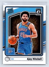 2024-25 Donruss Optic #274 Ajay Mitchell Oklahoma City Thunder RC