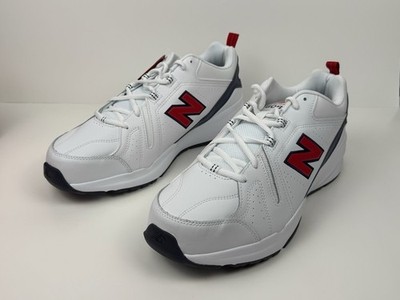 New Balance MX608V5 Sneakers Men\'s Size 13 4E White White/Red MX608HR5 New Balance MX608V5 Sneakers Men main image 2