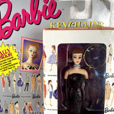 Barbie Solo in the Spotlight Keychain Basic Fun 3.5 in Figural Doll Boxed