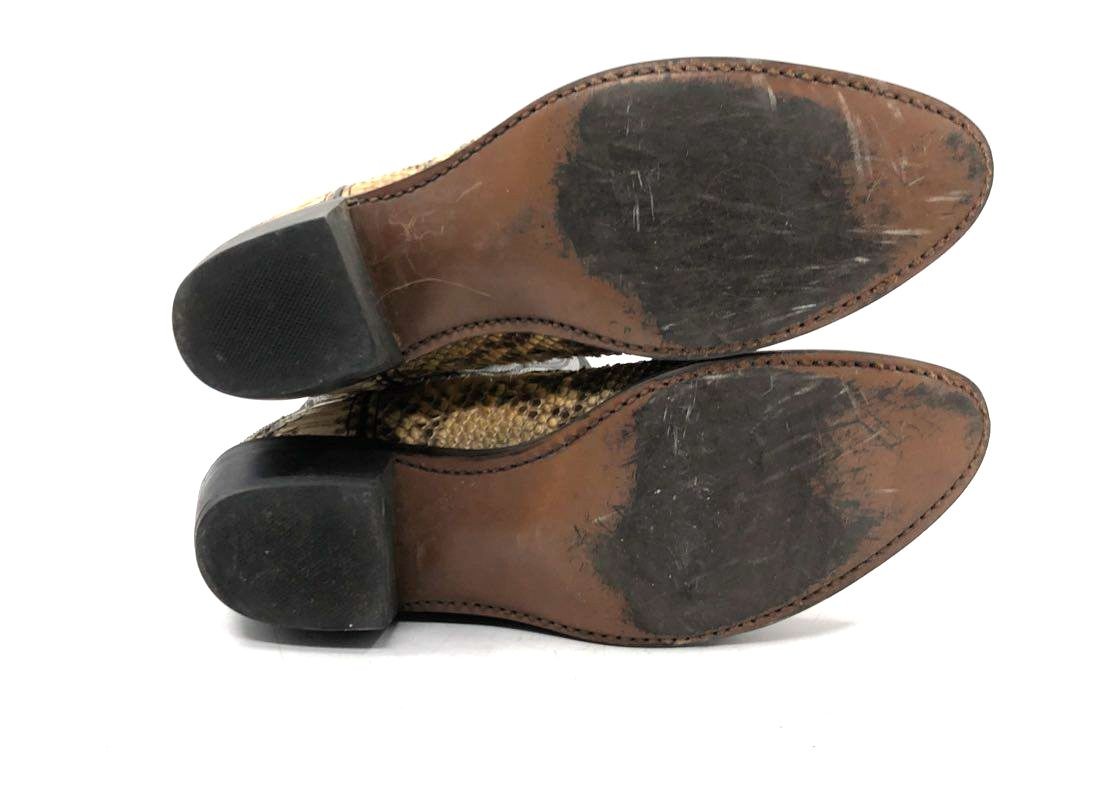 Men's Python Snakeskin Custom Leather Western Cow… - image 7