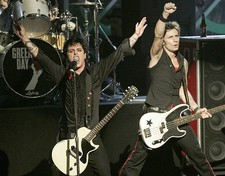 Billie Joe Armstrong Mike Dirnt of Green Day at 2004 KROQ Almost A- Old Photo