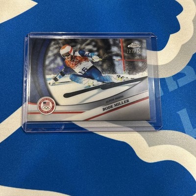 2026 Topps Chrome US Winter Olympics Bode Miller Blue /150 