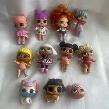 LOL Surprise Dolls and Pets Lot of 11 Used See Photos