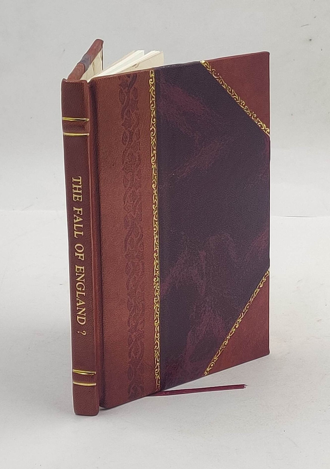 The Fall Of England? The Battle Of Dorking Reminiscences Of A Vo [Leather Bound]
