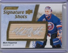 2024 UPPER DECK ENGRAINED ICONS MARK FITZPATRICK SIGNATURE SHOTS RELIC AUTO