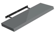 90cm Hudson High Gloss Floating Shelf Wall Display Storage Shelves Home Office