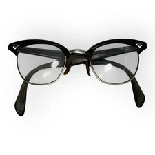 Vintage American Optical 12K GF Browline Glasses 4½-8 Horn-Rim for Restore AO