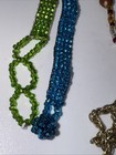 Costume (4) Pieces Colorful Plastic & Metal Jewelry | Necklaces | Bracelet ￼￼ — photo 7