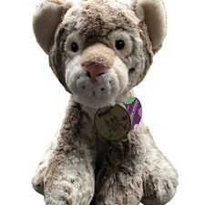 Hugfun plush eco leopard 14"