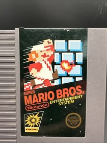 Super Mario Bros. (Nintendo NES, 1985) Authentic Cartridge Only 5 Screw Tested.