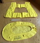 Vintage 1960's HASBRO GI Joe FLOTATION COLLAR & RAFT for SEARS Space Capsule Set