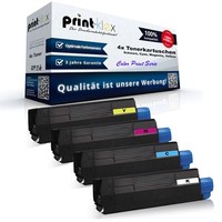 4X Ultra Xl Tonerkartuschen FüR Oki C3200 C3200N Drucker Pat - Color Print Serie