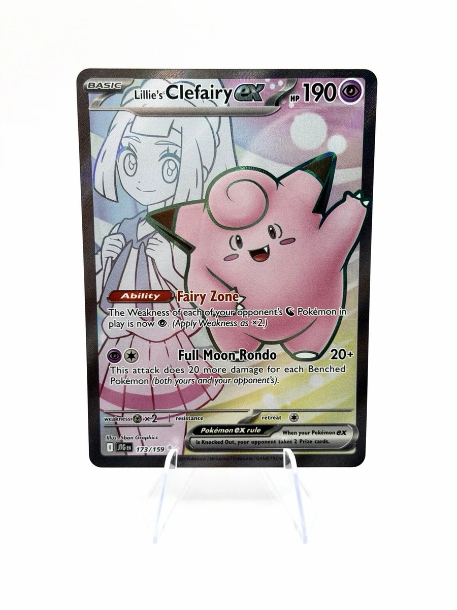 Lillie's Clefairy Ex 173/159 Sv09: Journey Together for sale | eBay