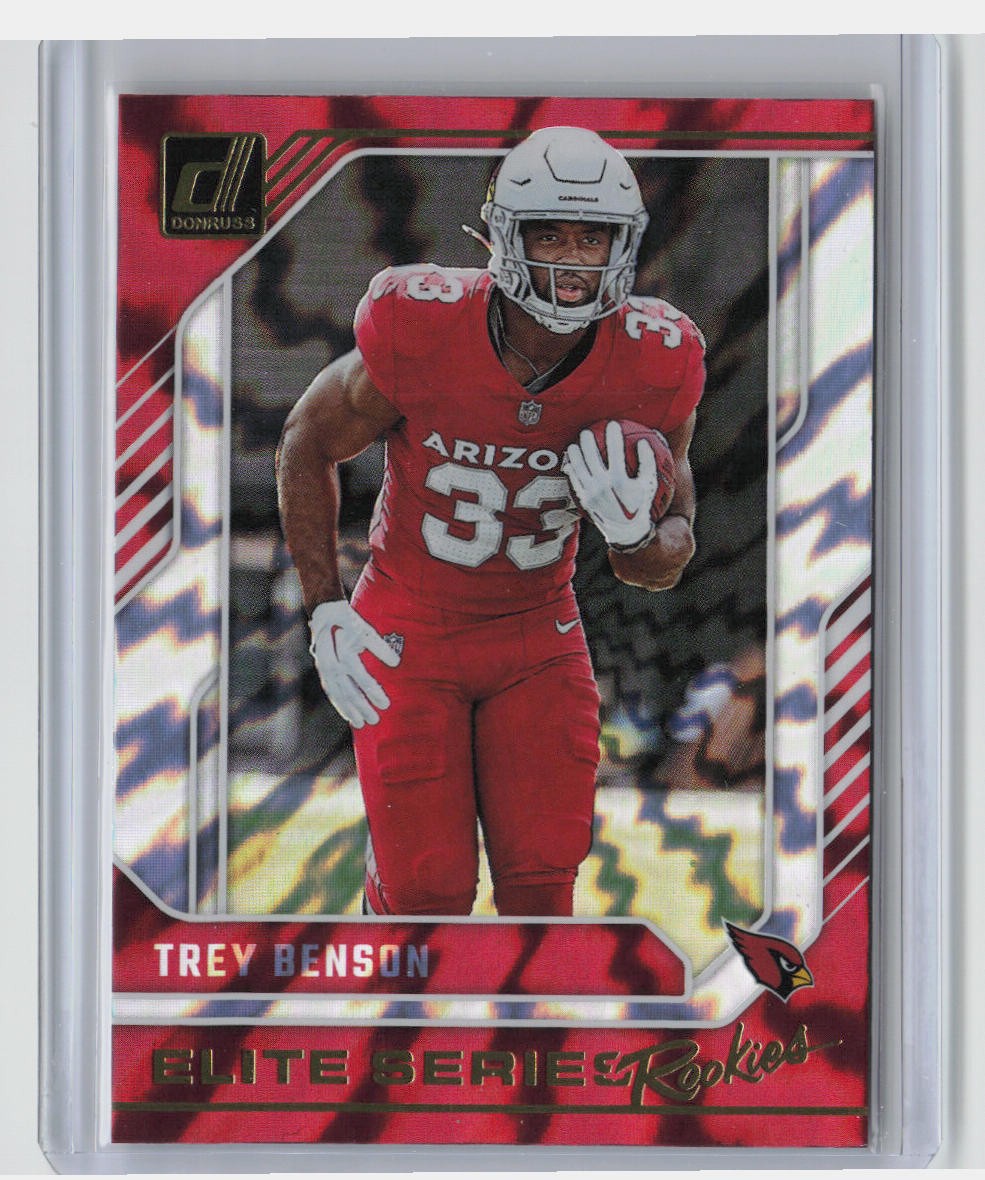 2024 Donruss #25 Trey Benson The Elite Series Rookies