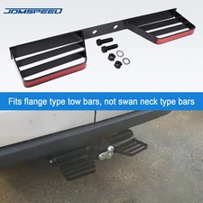 BLACK TWIN REAR TOWBAR STEP FOR TRANSIT CONNECT VAN TRUCK PICKUP RE0201