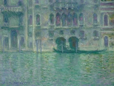 Claude Monet : "Palazzo da Mula, Venice" (1908) - Giclee Fine Art Print