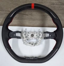For 2022+ Acura Integra A-Spec Real Carbon Fiber Red Ring Steering Wheel  NEW!